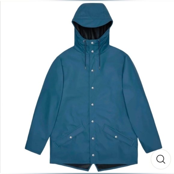 NWT! Rains UNISEX Jacket W3 (Waterproof Rating) Pulse XS MSRP $110